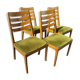 Set of 4 Nathan Furniture chairs circa 1960