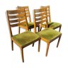Série de 4 chaises Nathan Furniture vers 1960