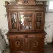 Super buffet style henri 2 en bois sculpté vers 1900