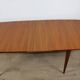 Table de repas extensible vintage en teck – années 60