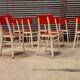 Lot de 11 chaises Ton