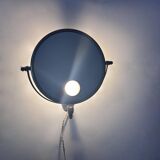 Vintage adjustable illuminated mirror, chrome, Brot Paris 1940