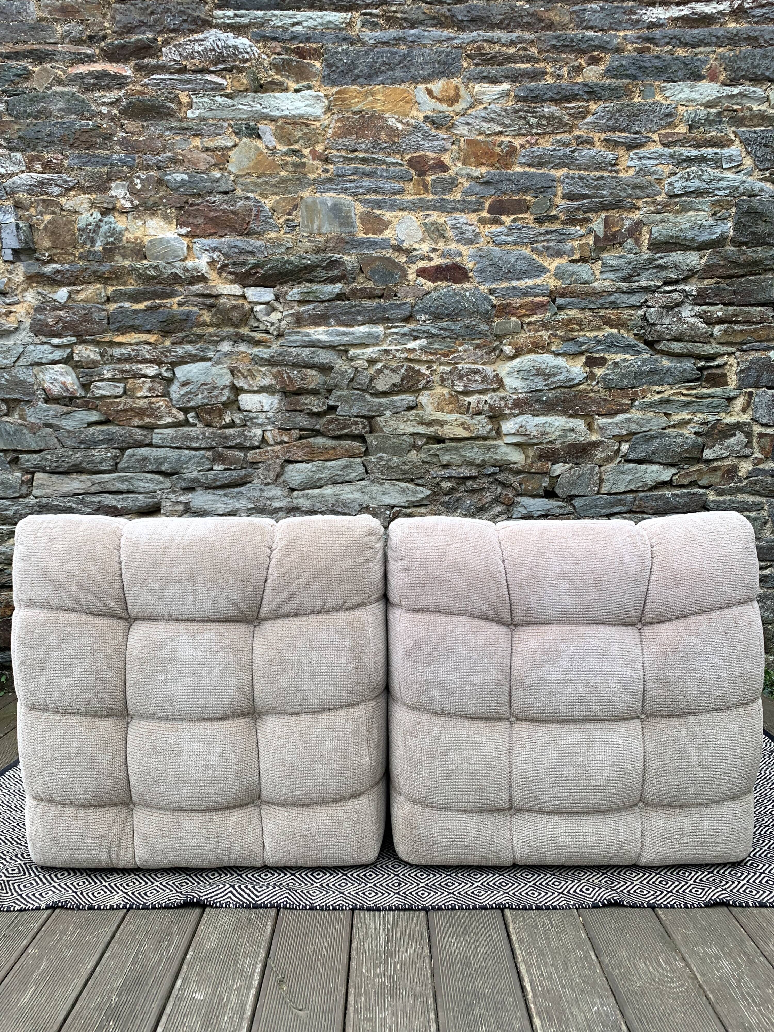 Modular sofa of 4 heaters edition Beka 70s