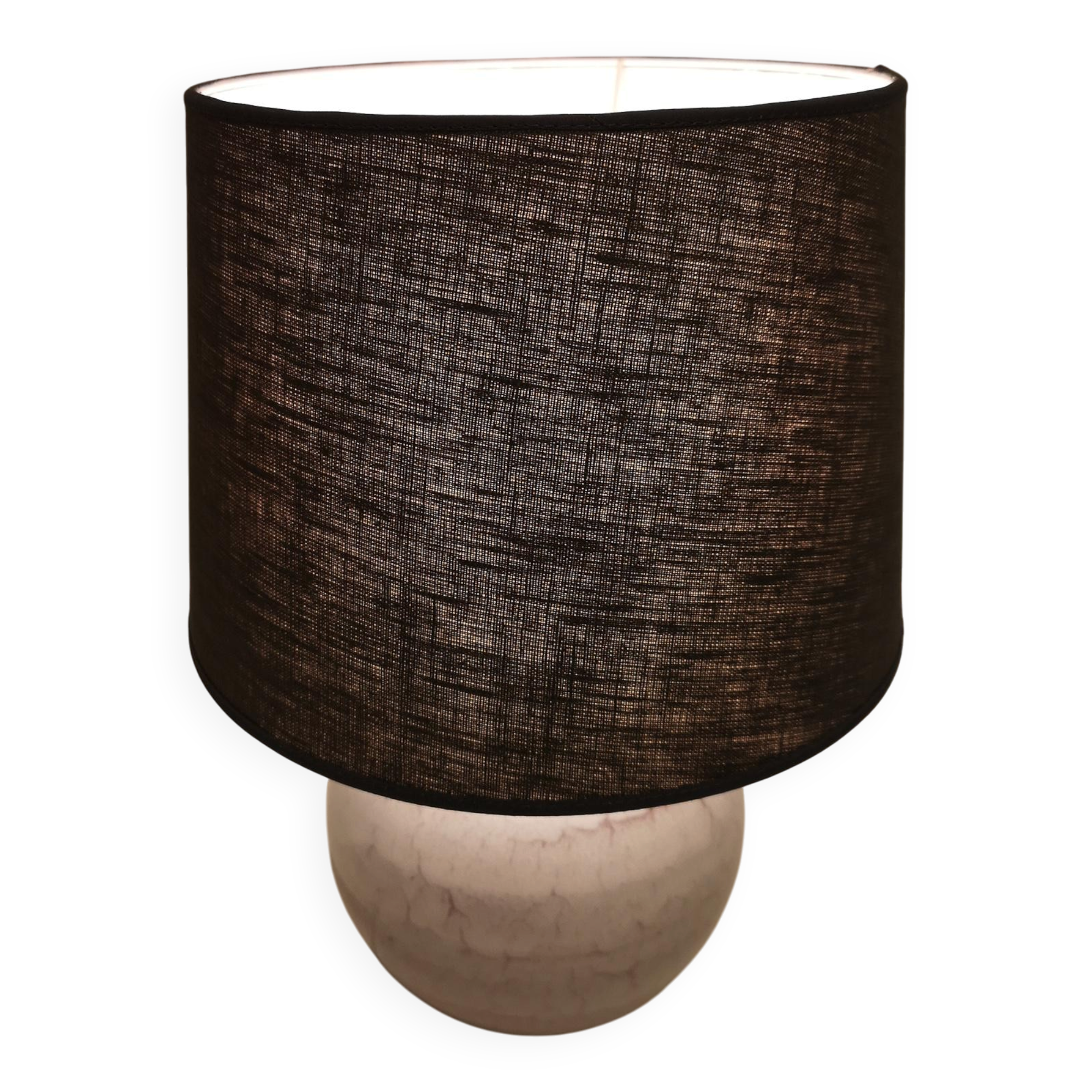 Mid-century modern ceramic table lamp by Carl-Harry Stålhane, Sweden.