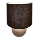Mid-century modern ceramic table lamp by Carl-Harry Stålhane, Sweden.