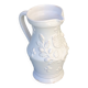 Carafe, pichet en barbotine signé Émile Tessier, Vieille France