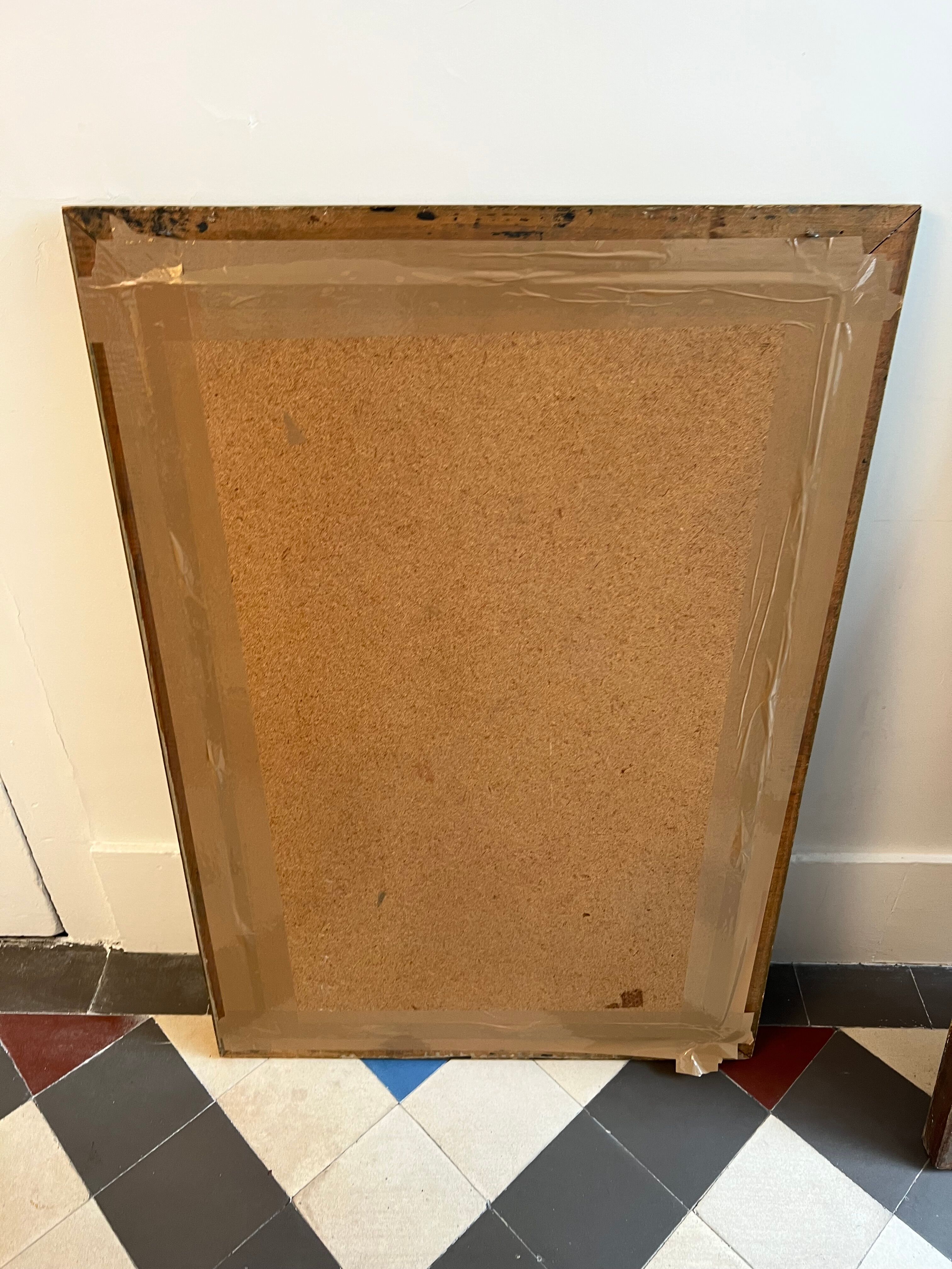 Vintage mirror pub coca cola