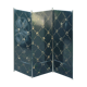 old fire screen in decoré steel 1900