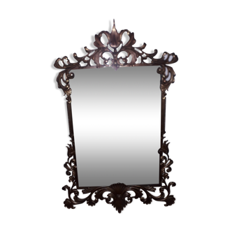Mirror bronze frame 62x100cm