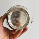 Silver metal ice bucket