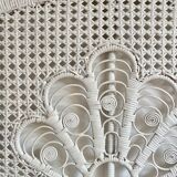 Rattan headboard