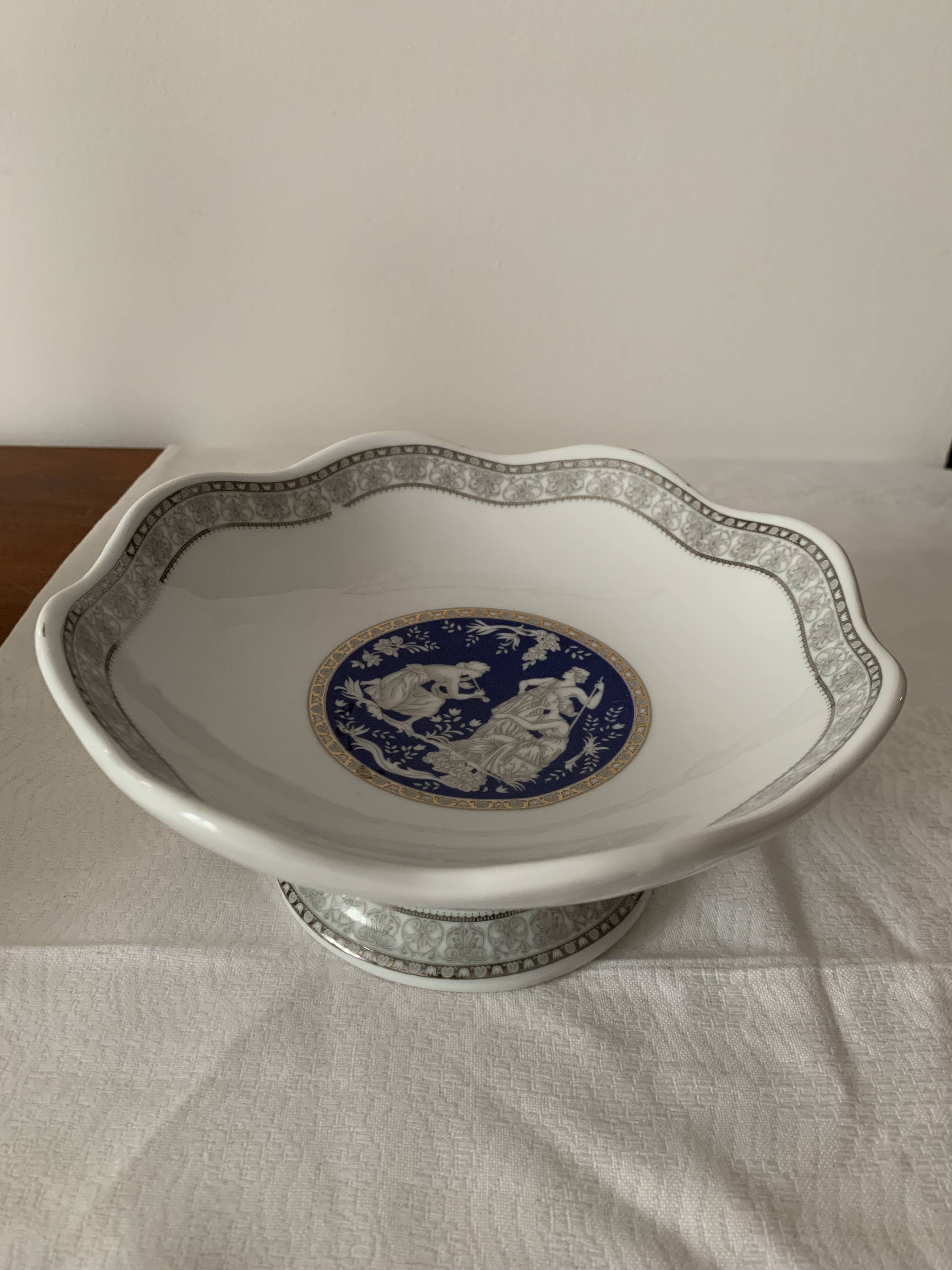 Belle Epoque porcelain compote bowl