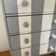 Children's bedroom chest of drawers with 5 drawers