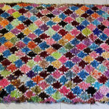 Tapis Boucherouite  210x130cm
