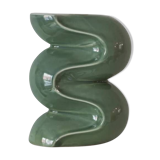 Petit bougeoir - vert amande
