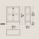 Maxalto 4-door cabinet by Antonio Citterio