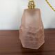 Art Deco pink glass tulip signed ROS / Degué – circa 1930-1940