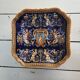 Hollow dish of Gien with Renaissance decoration