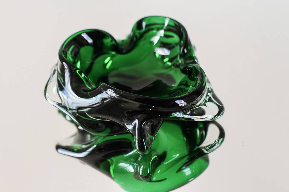 Glass ashtray