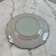 Flat plate in earthenware with polychrome decoration in Rouen style