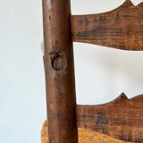 Antique 19th-century country armchair