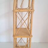Bamboo wall shelf