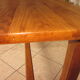 Farmhouse table in solid oak