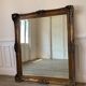 Old beveled mirror 123x142cm