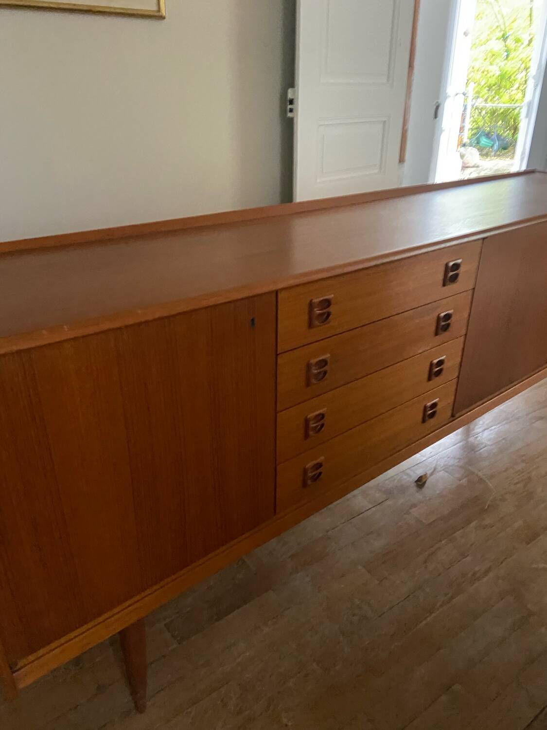 Scandinavian teak sideboard from the 60s