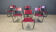 Vintage dining chairs by Segis Italy, 1980s