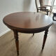 Round table in cherry wood - classic and timeless style