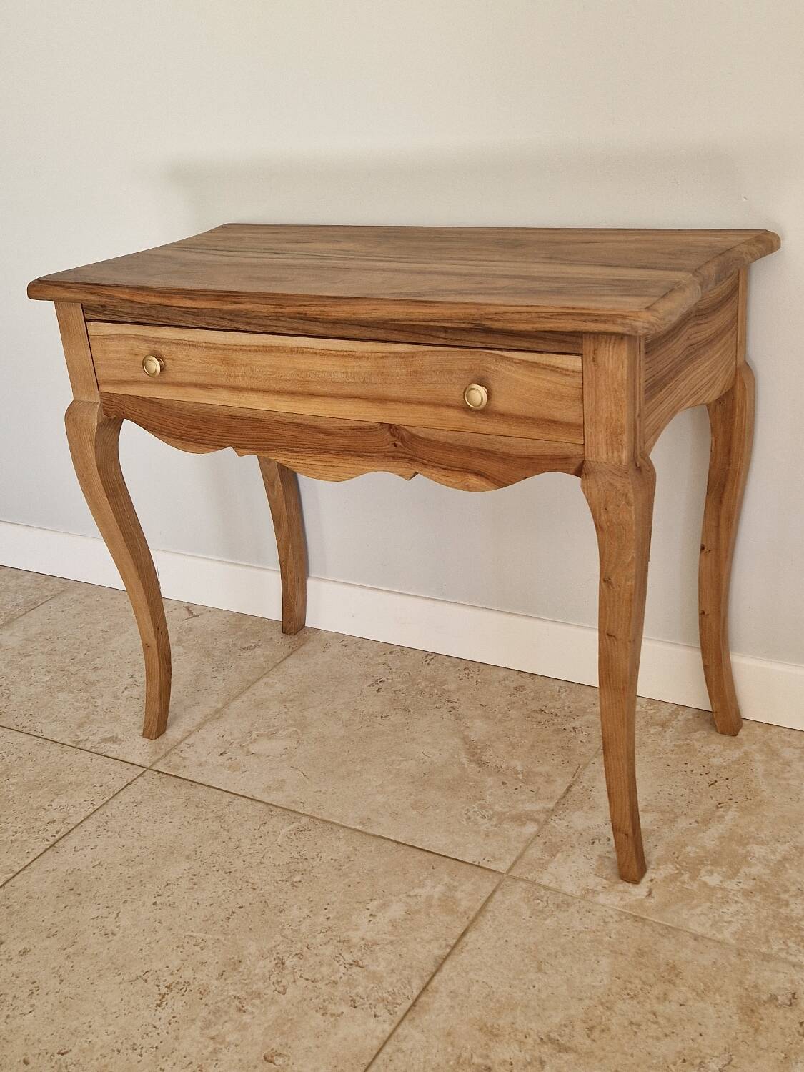 Console en bois brut
