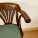 Chaise de bistrot vintage avec accoudoirs