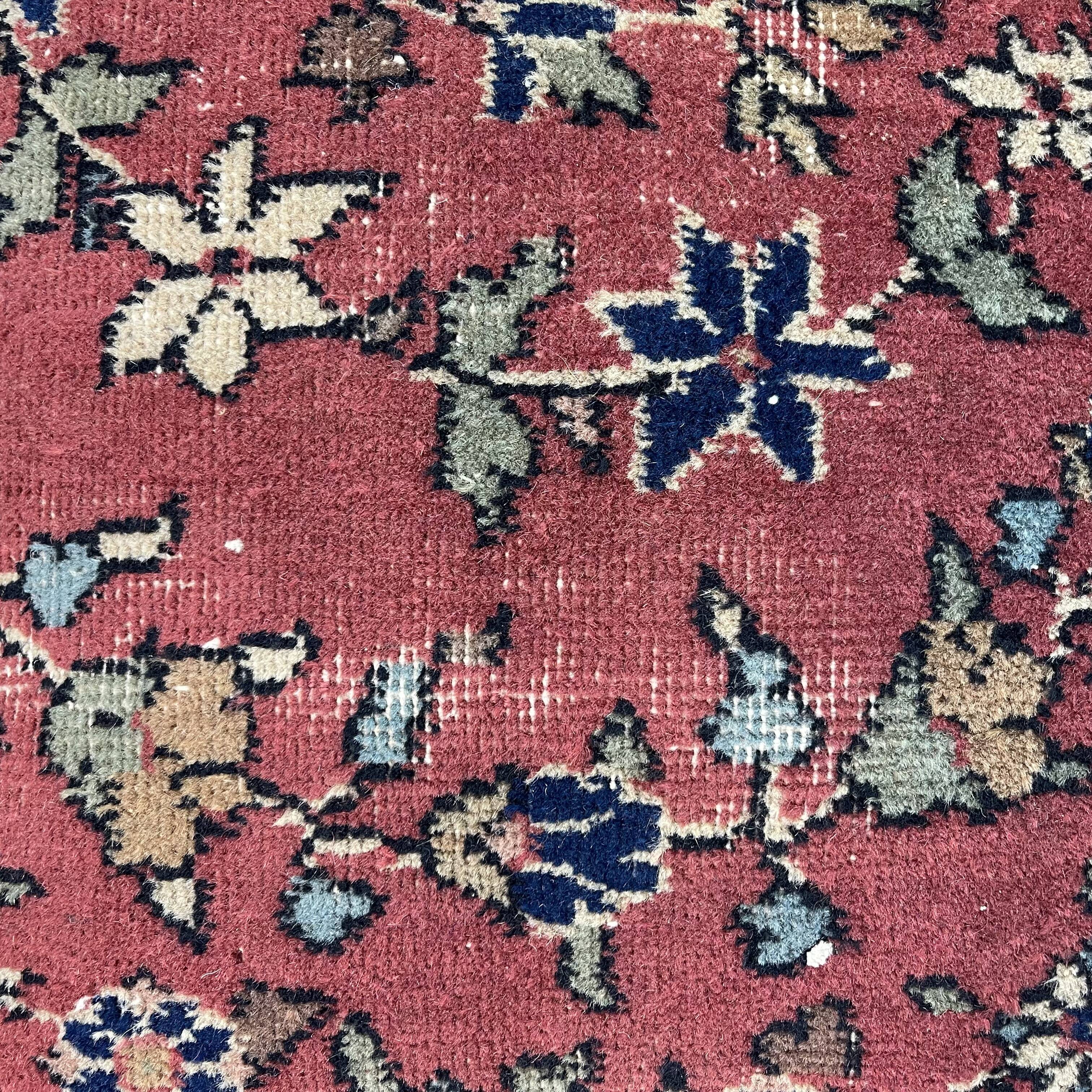 Vintage turkish rug cushion cover 45 x 45 cm