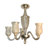 Circa 1950 Murano glass chandelier