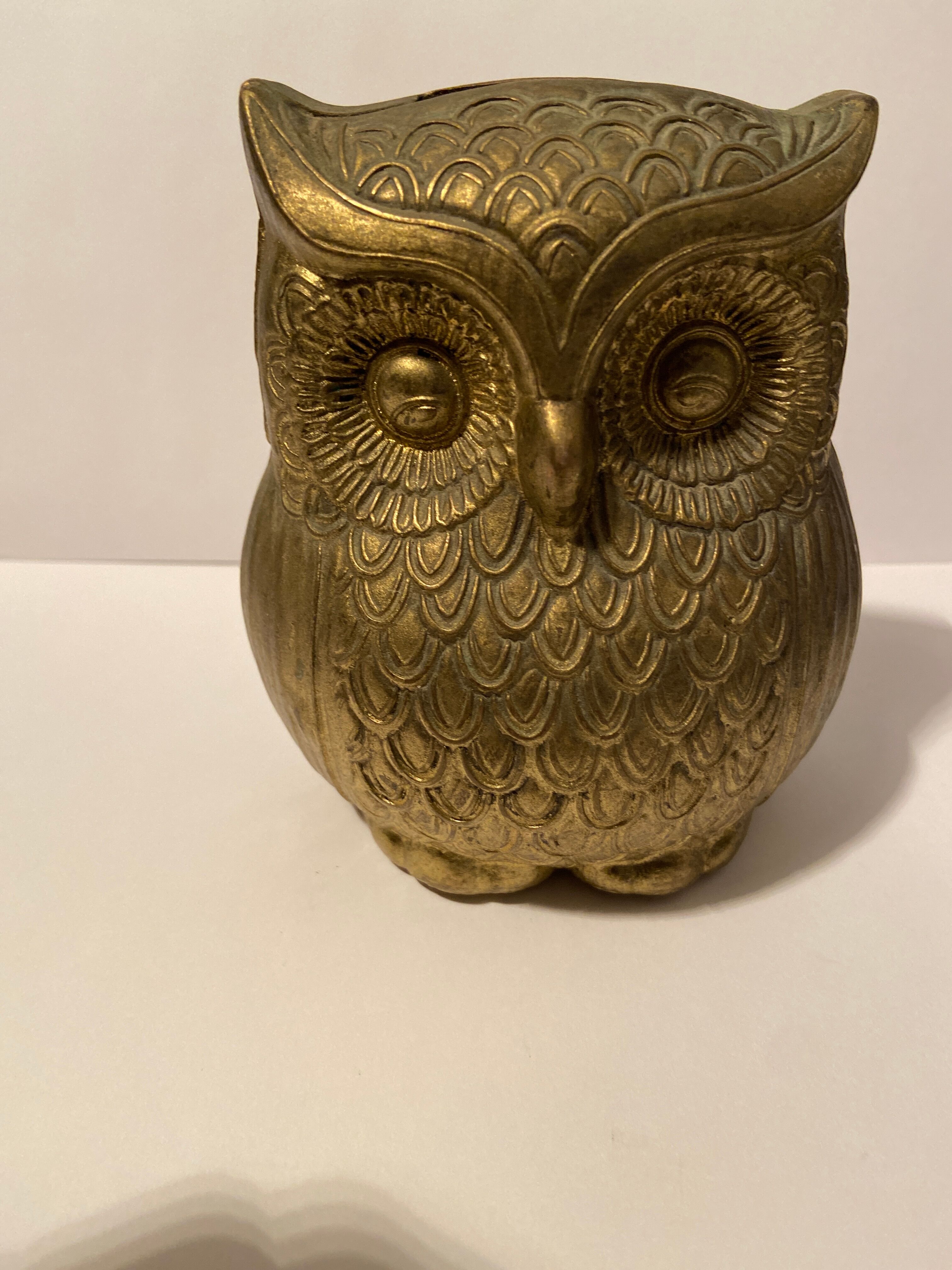 Brass owl