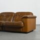 Canapé DS 101 en cuir, DE SEDE circa 1970