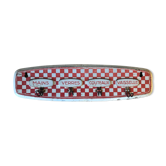Vintage patère in enamelled sheet metal
