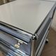 USM Haller light grey wheeled caisson