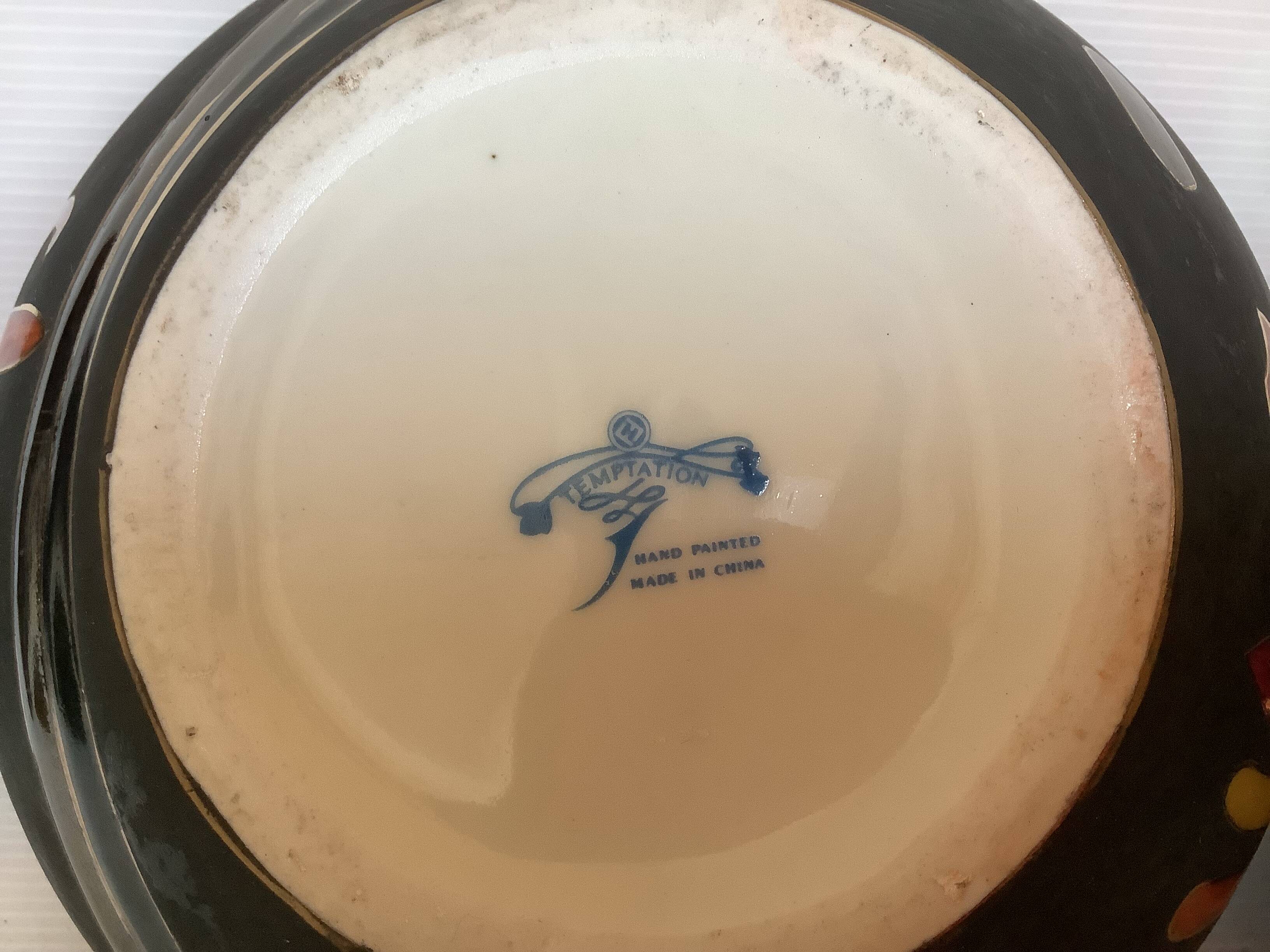 Pair of matte and glazed ceramic vases