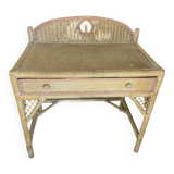 Rattan desk