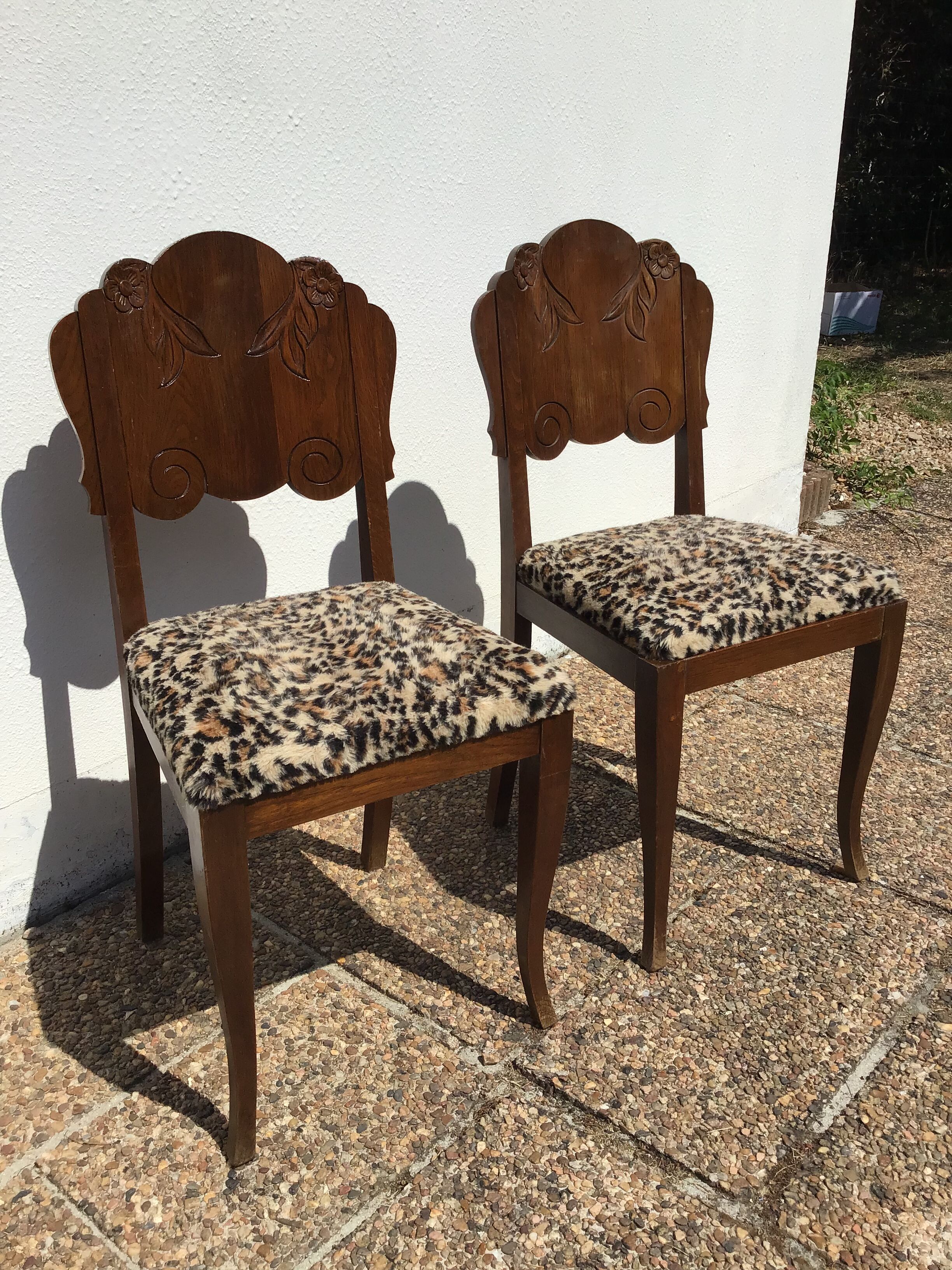 Art deco chairs