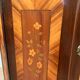 Notch has two curved doors mahogany and rosewood xviii century