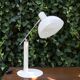 Vintage white desk lamp