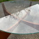 Scandinavian teak coffee table