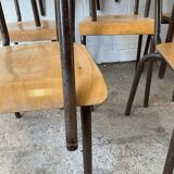 Lot 8 school chairs