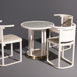 Art Nouveau set by Hoffmann for Wittmann, set of 4