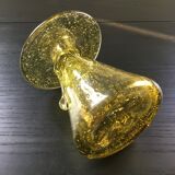 Biot glass candlestick