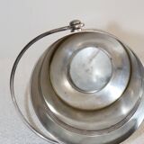 Christofle ice bucket in silver-plated metal, Biarritz model