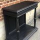 Console ancienne noire